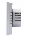 Thermostat Connecté WIFI   - CC741 - thermostat_wifi_programmable_blanc_vue_de_cot_