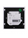 Thermostat Connecté WIFI   - CC741 - thermostat_wifi_programmable_blanc_vue_de_derriere