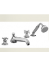 WESTMINSTER - Mélangeur Bain/Douche sur gorge avec douchette - MARGOT - thermostatique_margot_bain_douche_4_trous_cyberconfort_bec_bas