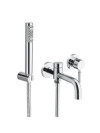 MITIGEUR BAIN-DOUCHE ENCASTRE TRIVERDE CHROME - tv17851