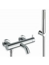 MITIGEUR BAIN-DOUCHE COMPLET CHROME TRIVERDE  - tv18051