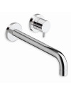 TRIVERDE MITIGEUR LAVABO MURAL 225 mm CHROME - tv27951