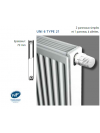 UNI 6 - Radiateur - BRUGMAN - uni_6_type_21