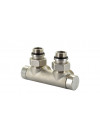 Vanne d'isolement en H MM Equerre 1/2 M 3/4 M Nickelé - v481q_vanne_isolement_radiateur_poletti