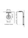 ESSENTIALIS 2 - Colonne de douche thermostatique - ELLE & LUI - VALENTIN - valentin_colonne_douche_essentialis2_thermostatique_schema