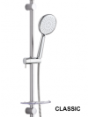 Ensemble de douche avec douchette triple jets - HYDROTHÉRAPIE - VALENTIN - valentin_ensemble_douche-chrome_classic