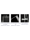 TOUAREG - Colonne de douche thermostatique carrée - ELLE & LUI - VALENTIN  - valentin_touareg_colonne_de_douche_pomme300