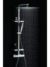 TOUAREG - Colonne de douche thermostatique carrée - ELLE & LUI - VALENTIN  - valentin_touareg_colonne_de_douche_pomme300_tablette