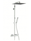 TOUAREG - Colonne de douche thermostatique carrée - ELLE & LUI - VALENTIN  - valentin_touareg_colonne_de_douche_pomme400