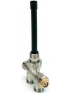 Robinet Thermostatique 4 voies verticale monotube avec tête thermostatique 7803B - vanne_4_voies_comap