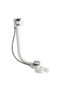 VIDAGE REMPLISSAGE BAIGNOIRE PAR TROP PLEIN 57CM CHROME - ve65751