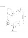 Piece detachee pour Simplice 596D - JACOB DELAFON - vue_eclate_robinet_simplice_jacob_delafon