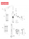 Piéces détachées ATLAS NEO SENSOR DOUCHETTE - FRANKE - vue_eclatee_robinet_franke_atlas_neo_sensor_douchette_inox_115.0625.523