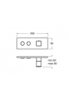 Thermostatique encastré QUADRI THERMO TWIST - xq71251-thermostatique_quadri_ondyna_cyberconfort_sch_ma