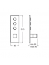 Thermostatique encastré QUADRI THERMO TWIST - xq72351_quadri_thermostatique_ondyna_cyberconfort_sch_ma
