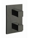 PACK QUADRI NOIR MAT DOUCHE THERMOSTATIQUE ENCASTRE - xq85213_3