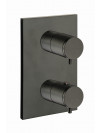 PACK ENCASTRE NOIR MAT DOUCHE THERMOSTATIQUE TRIVERDE CLASSIQUE - xt85213_1_1