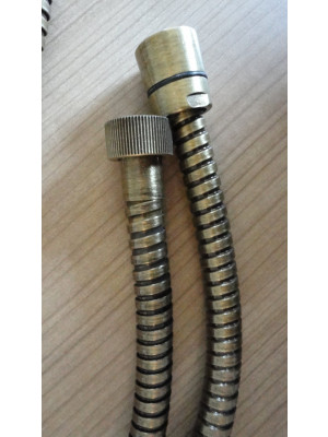 FLEXIBLE LAITON  150 CM VIEUX BRONZE