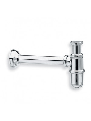 SIPHON LAVABO LAITON RETRO CHROMÉ