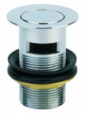 BONDE LAVABO LAITON CULBOTO - Chrome - VALENTIN