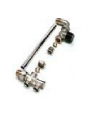 Ensemble combiné thermostatique monotube