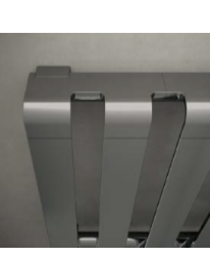 STEP - NOIR CHROME - VERTICAL - Chauffage central - IRSAP