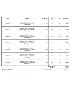 DEVIS N°2601 CCB DUGIT