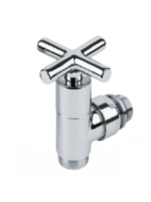 Robinet Manuel à croisillon simple réglage 90° MM 1/2"-Doré