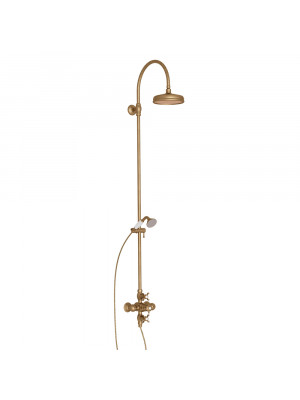 CHAMBORD COLONNE DOUCHE  VIEUX BRONZE THERMOSTATIQUE