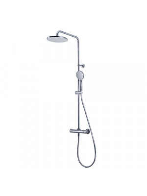 COLONNE DOUCHE COMPLETE THERMOSTATIQUE WHITE