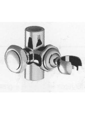 Support douchette COULISSEAU + BOUTON - HORUS