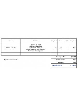 DEVIS N° 2510/CCA/FABERGERT