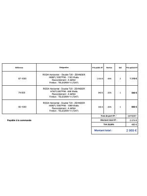 DEVIS N° 2602/CCA/FELIP