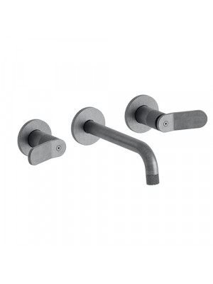 MELANGEUR MURAL MÉTAL BROSSÉ LAVABO EAST SIDE 