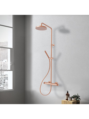 COLONNE DOUCHE OR ROSÉ BROSSÉ EAST SIDE