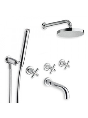 PACK ENCASTRE BAIN-DOUCHE EXECUTIVE MELANGEUR 3 SORTIES