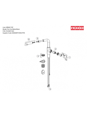 Bague de base - URBAN TAP - FRANKE