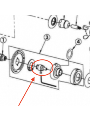 Tête d'insert pour encastré 3982 - HORUS