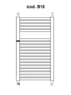 OPTION Raccordement monotube Sèche-Serviette BREM