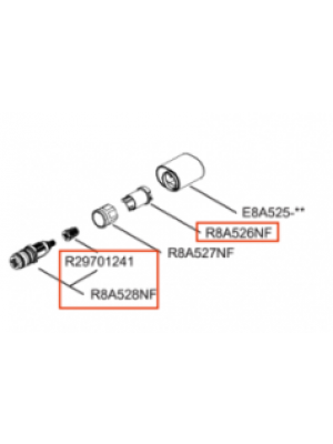 Ensemble cartouche thermostatique - JACOB DELAFON