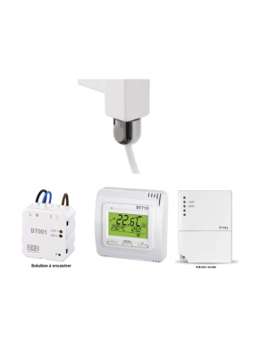 Kit Thermostat RF Radiateur avec résistance