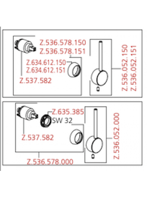 Kit complet Cartouche - EVE - KWC