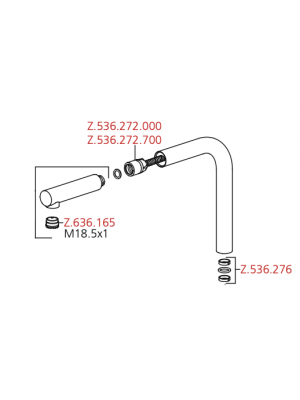 Flexible douchette - LIVELLO - KWC
