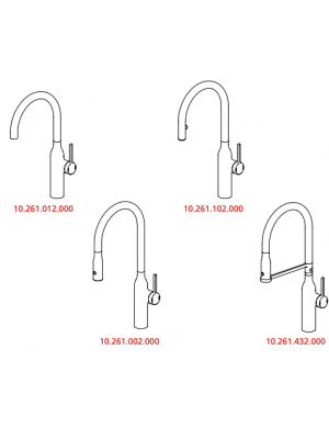 Collection SIN - Mitigeur à levier Cuisine - KWC