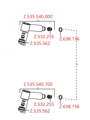 Douchette - ONO - KWC