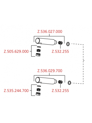 Mousseur Douchette Chrome - KWC 