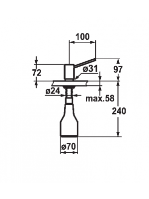 Distributeur de savon INOX - KWC