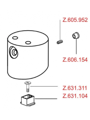 Vis de fixation - KWC