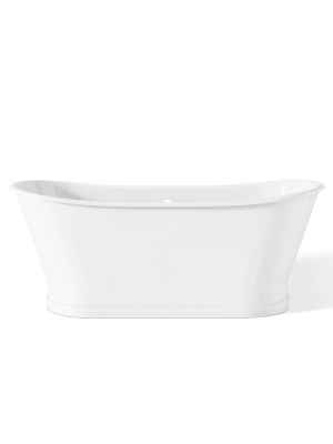 VOLUPTÉ - Baignoire Ilot Fonte 170 cm - BLANCHE - MARGOT