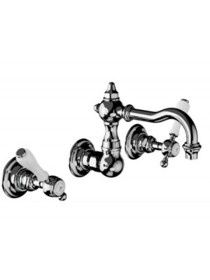 Mélangeur Lavabo 3 trous Mural   - JULIA VICTORIA - HORUS